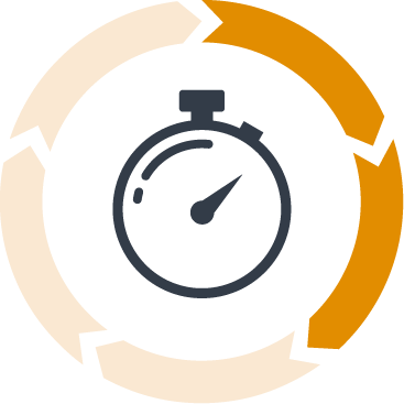 Speed of Process refers to the process time and the number of stages of the painting process.

Systems rated with fewer arrows deliver a slower process with more stages.

Systems rated with more arrows deliver a faster process with fewer stages.